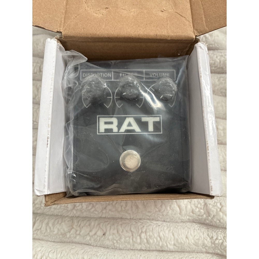 Pro Co RAT2 Distortion Pedal for Guitar Black RAT 2 Effects Stompbox New